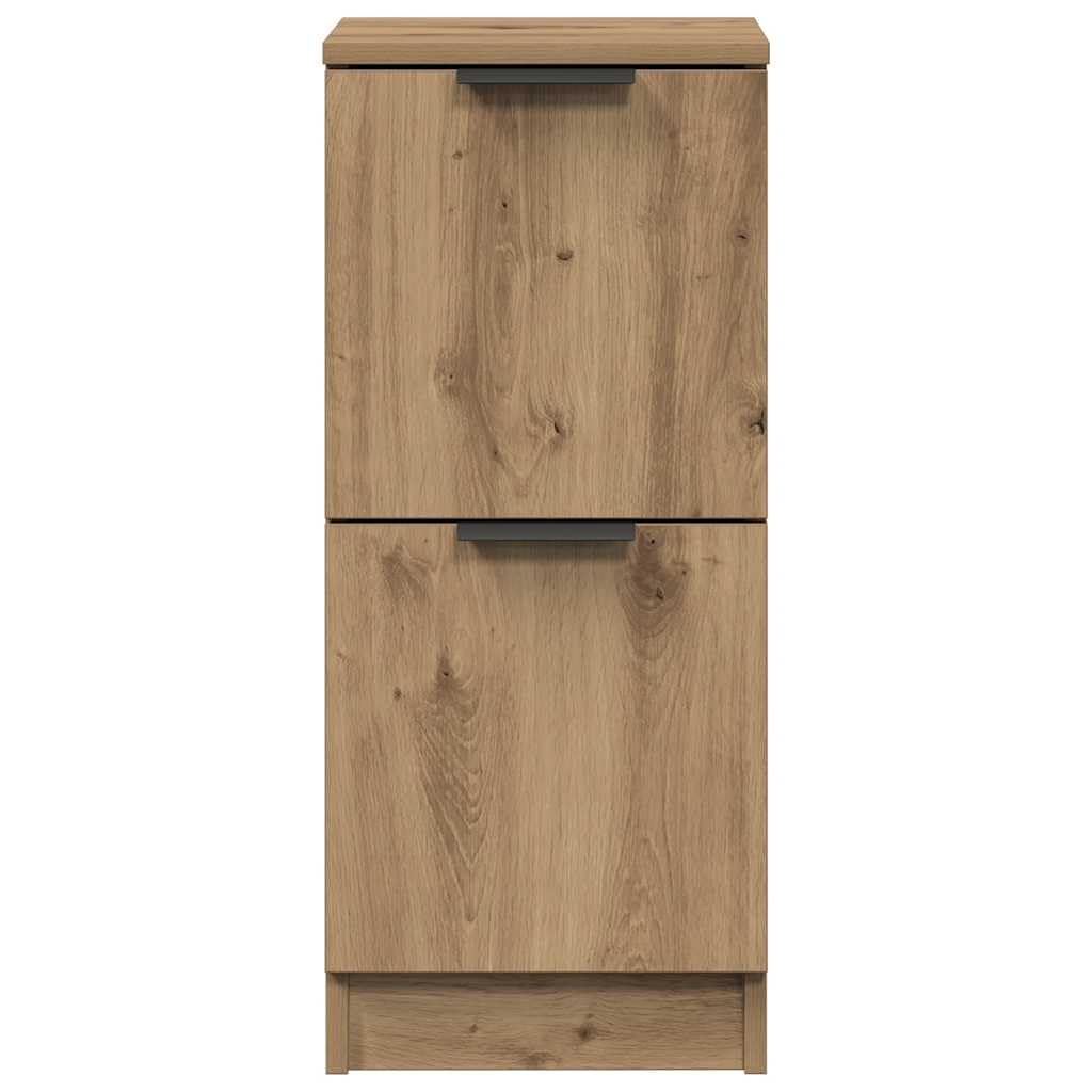 Set di 2 credenze in rovere Artisan, 30 x 30 x 70 cm