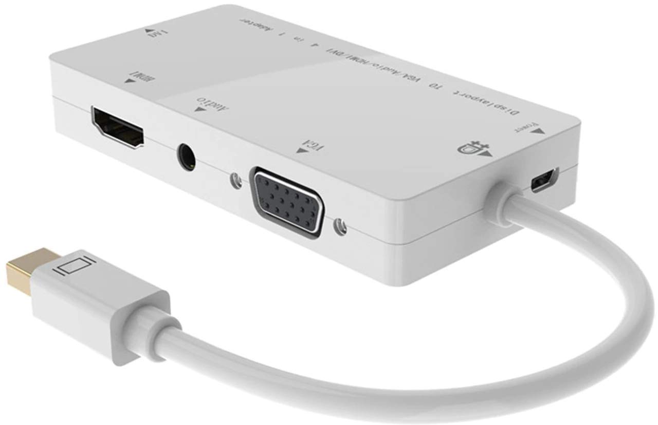 MicroConnect Mini DP to DVI/HDMI/VGA/Audio