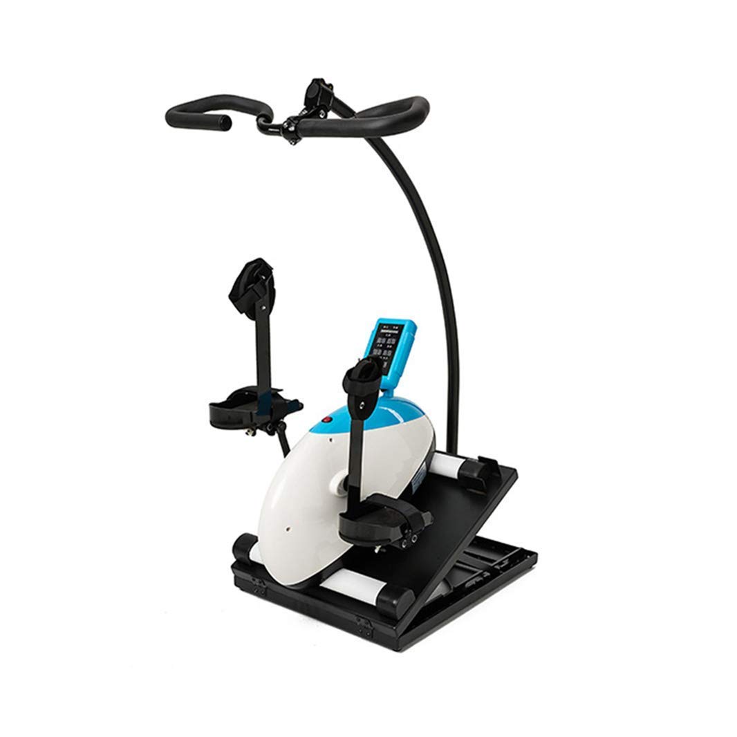 YNIYUJKL Electric Rehabilitation Machine, Portable Fitness Mini Exercise Bike, Seniors Motorized Leg And Arm Pedal Exerciser, Under Desk Bike Pedal Exerciser,K