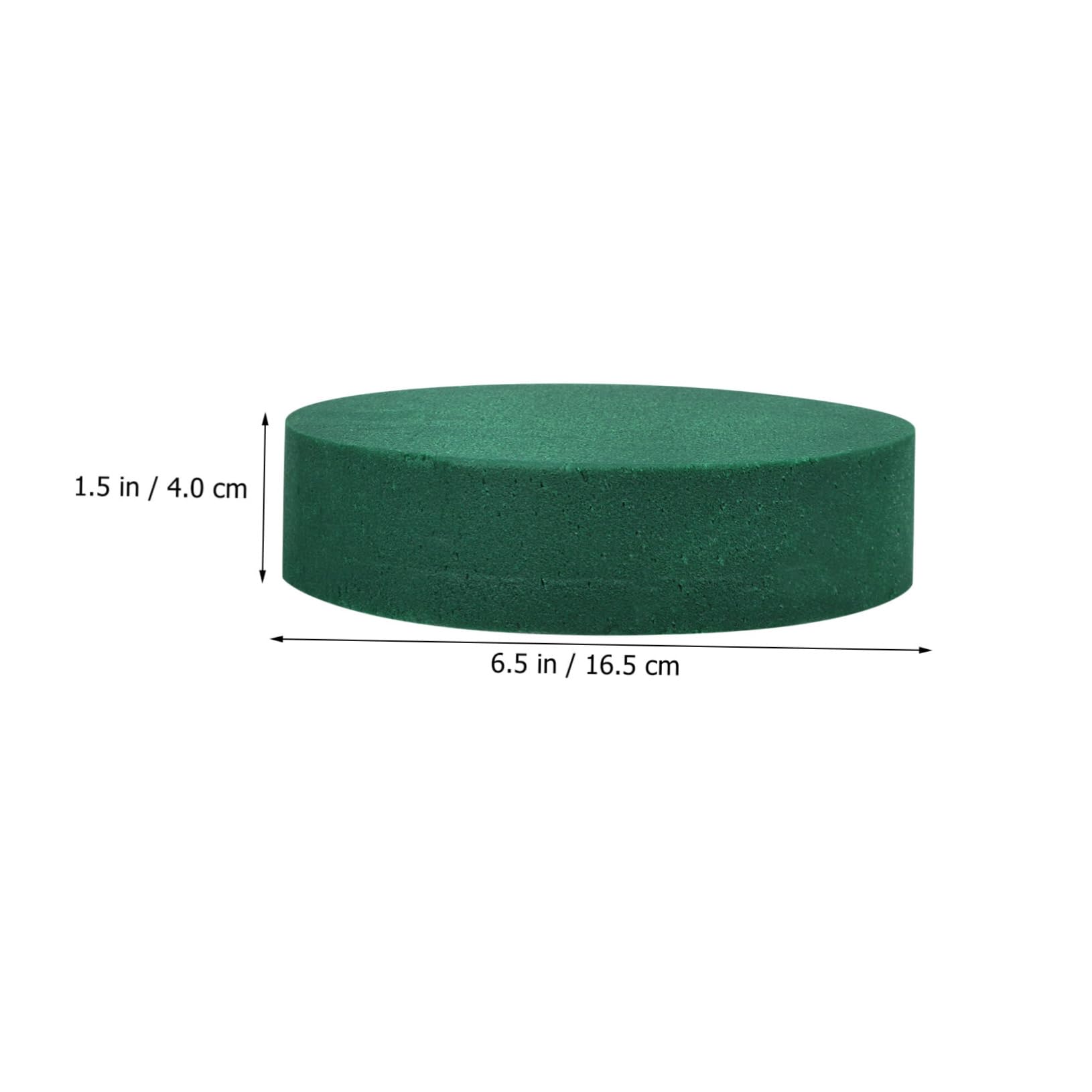 HOMSFOU 1 Juego Bloques De Espuma Floral Redonda Para Arreglos De Foam Para Flores Artificiales Y Decoración De Eventos 6 Piezas