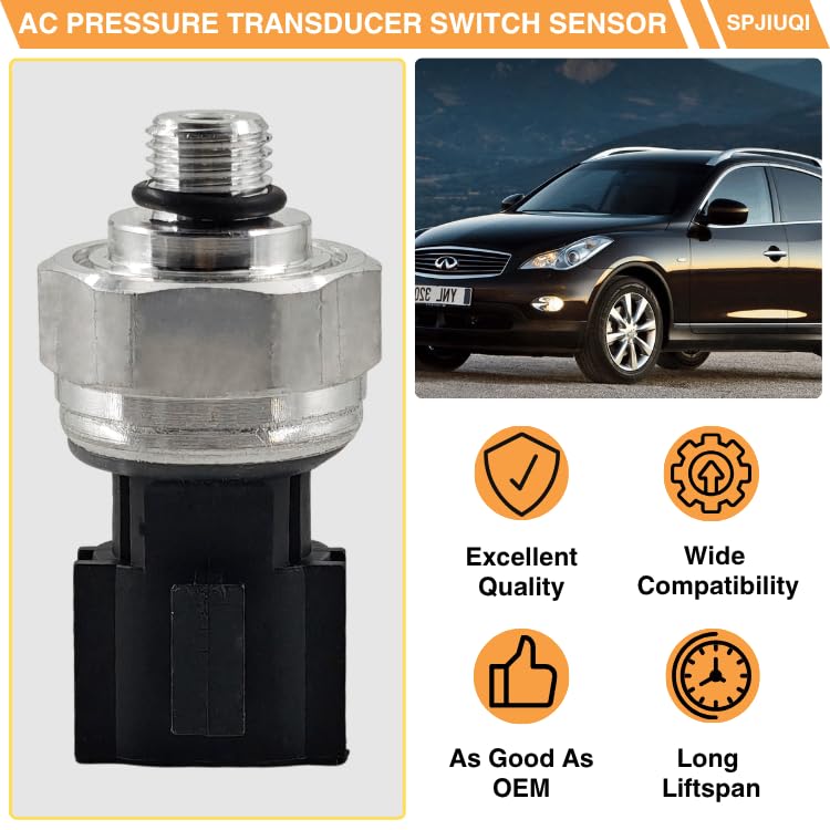 921361FA0A 92136-32600 92136-3Z600 AC Pressure Transducer Switch Sensor for Infiniti EX35 FX45 FX50 G35 G37 M35 M45 M37 Nissan 350Z 370Z 92136-6J000 92136-6J001 92136-6J010 92136-7S000