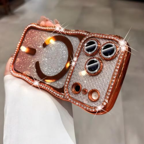 �d�C���b�L���H�_�C�������h�E�F�[�u�}�O�l�b�g�P�[�X iPhone�p 17 Air 16 15 14 13 Pro Max Plus �N���A�J�o�[�iiPhone�p 16�p/�I�����W�j