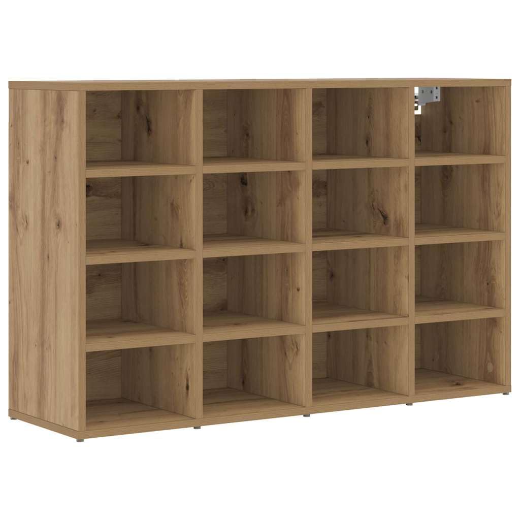 Szafka Na Buty 103x30x67 cm Drewno Inżynieryjne Dąb Artisan Do Przedpokoju