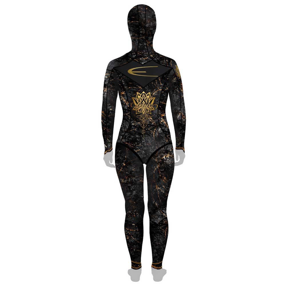 EPSEALON Lotus Femme Néoprène Pantalons 5 mm Women Combinaison Chasse sous-Marine plongée pêche apnée apnea Freediving Spearfishing Wetsuit Jacket