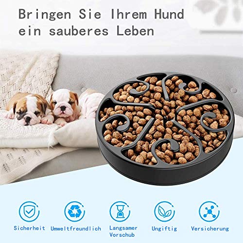 Voarge - Ciotola interattiva per cani, per cani di...