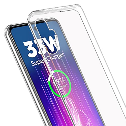 Image of Crystal Clear Back Case for Tecno Spark 8 Pro | Raised Bumps for Camera & Screen Protection | Clear Soft Silicone Back Case Cover for Tecno Spark 8 Pro (TPU | Transparent)