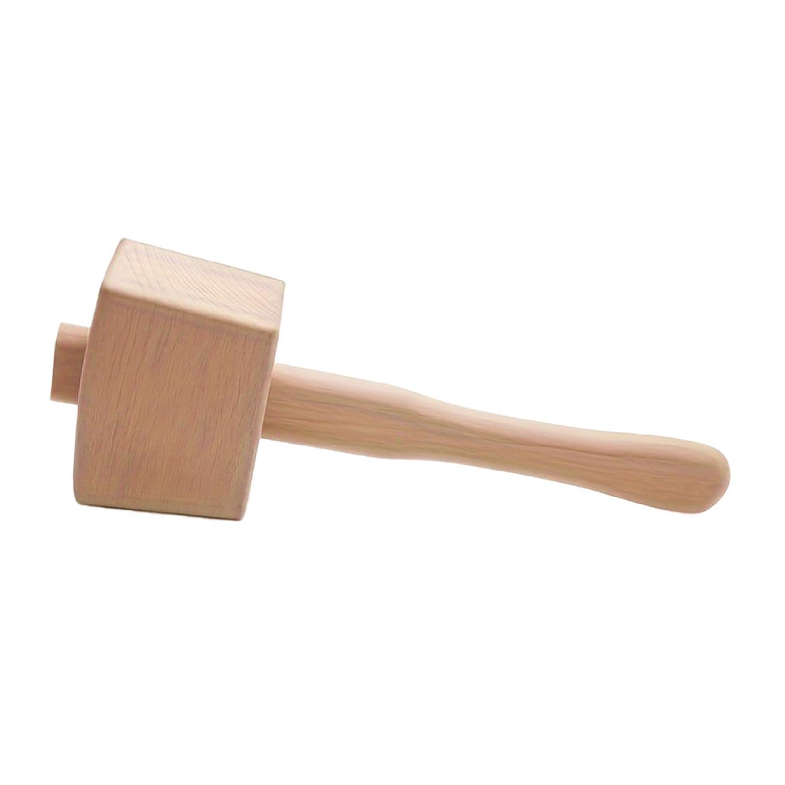 Maillet En Bois avec Manche, Outil de Menuisier, de Qualité Supérieure, Marteau de Menuisier