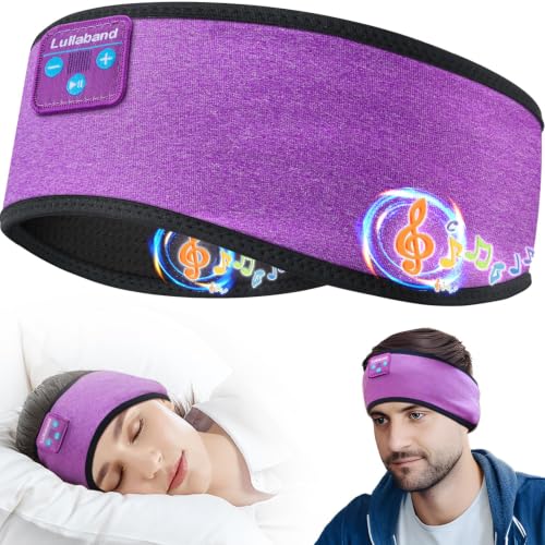 Lullaband-Sleep-HeadphonesWireless-HeadbandSide-Sleepers12-HrsTravel Lullaband Sleep Headphones,Wireless Headband,Side Sleepers,12 Hrs,Travel - Image 1