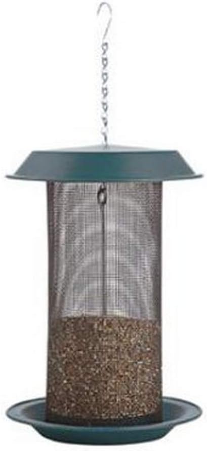 Woodlink NAMAG2 Audubon Hunter Plastic Magnum Nyjer Thistle Wild Bird Feeder, Green