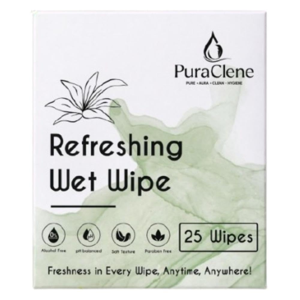 Jasmine Refresh Wet Wipes for Men & Women, 25 Soft Wipes (Pack Of 1) | Alcohol & Paraben Free, Ph Balanced, Dermatologically Tested | Aloe Vera & Vitamin E | Gentle Face & Body Cleansing-image-18