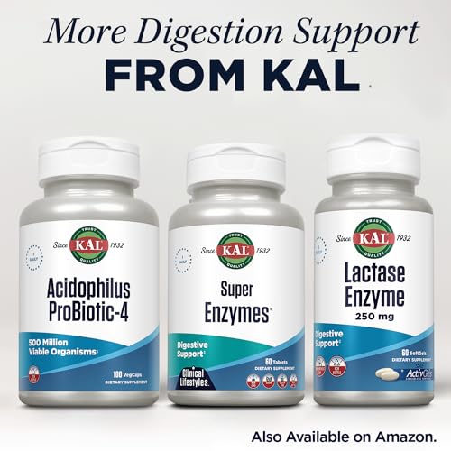 Kal Super Enzymes Tablets, 60 Count
