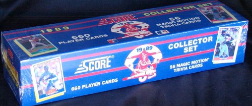 UNOPENED 1989 SCORE BASEBALL FACTORY SET