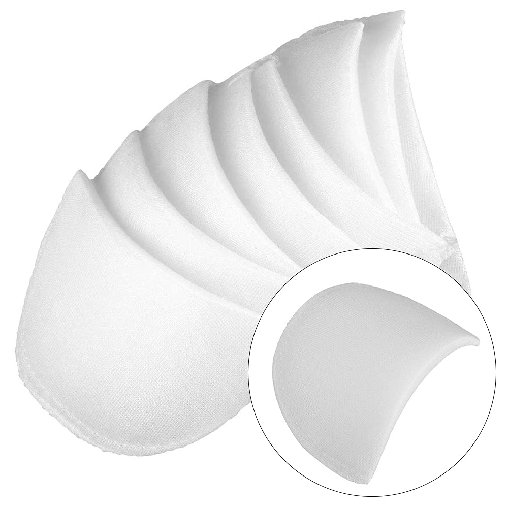 3 Paia Spalline Per Donna Antiscivolo Staccabili – Imbottite In Schiuma, Color Nero, Bianco E Pelle, Per Blazer E Abiti, Senza Cuciture