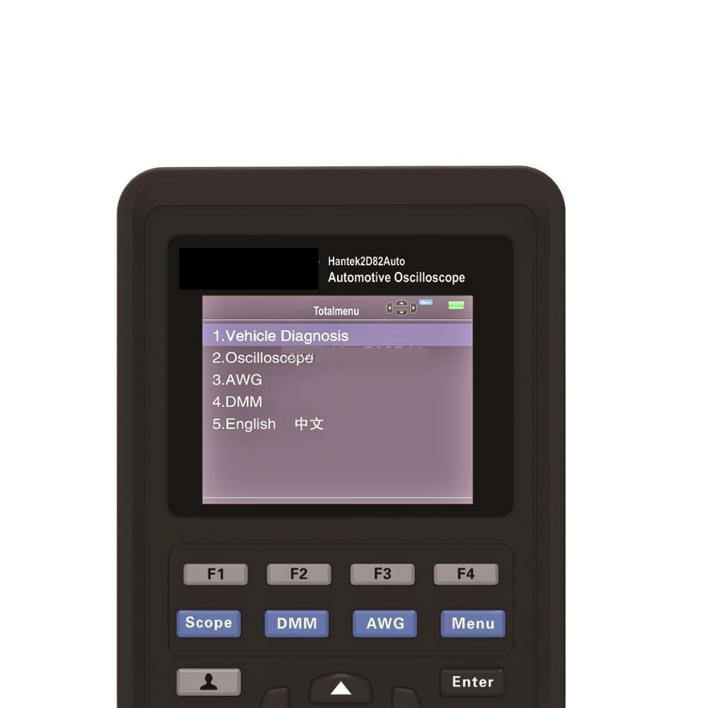 Osciloscopio, Osciloscopio de diagnóstico automotriz 2D82AUTO 4 en 1, analizador de forma de onda de 2 canales de 80 MHz(2D82AUTO III)