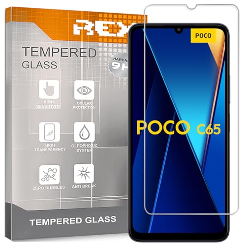 Protector de Pantalla para XIAOMI Poco C65 4G - XIAOMI REDMI 13C 4G - REDMI 13C 5G, Cristal Vidrio Templado Premium