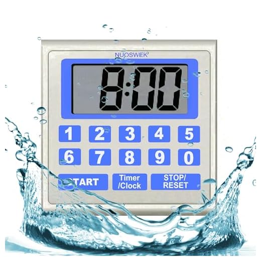 NUOSWEK Direct Entry Waterproof Timer
