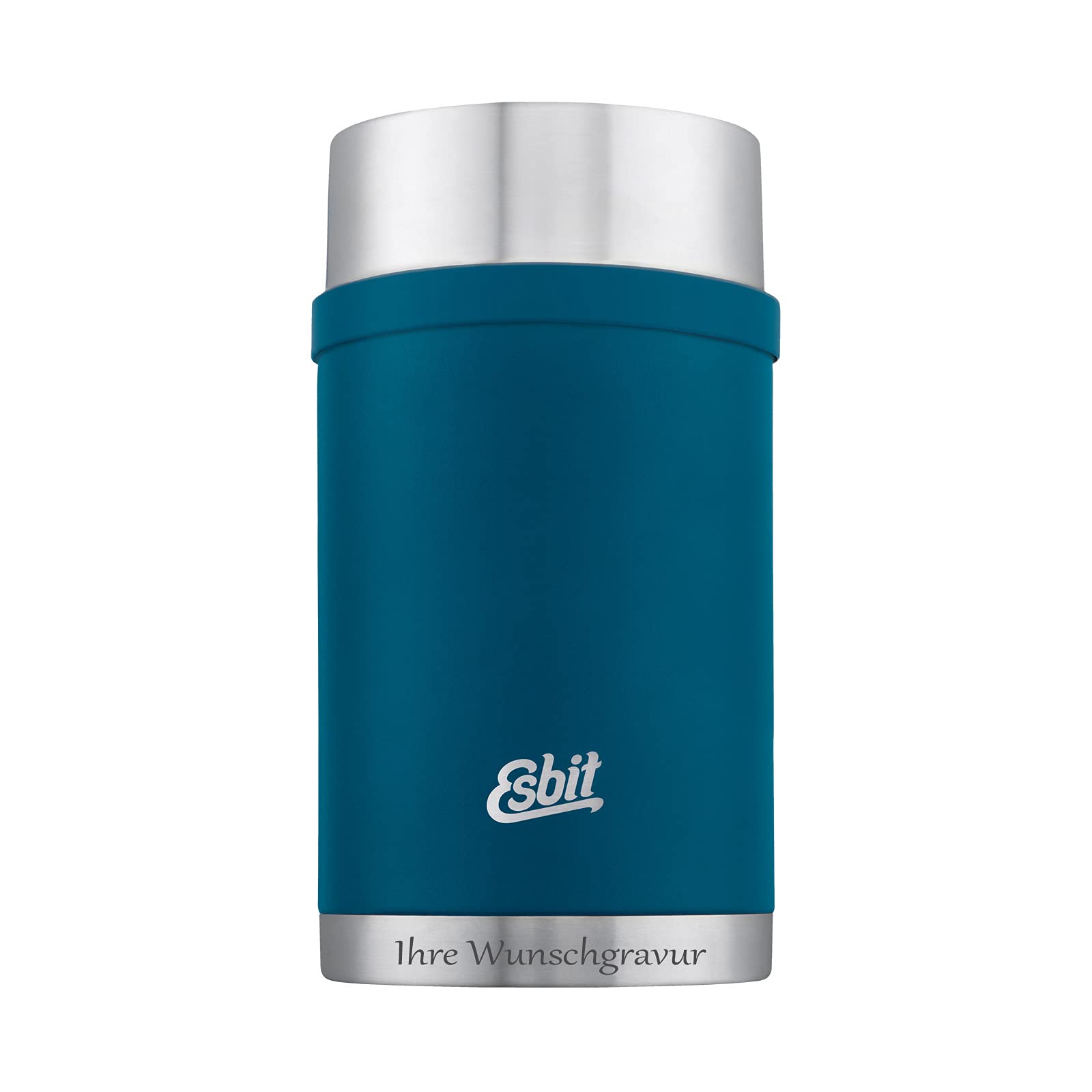 Esbit Sculptor Thermobehälter für Essen, mit personalisierter Gravur, Edelstahl, BPA-Frei, Schwarz, Silber &mehr, 500ml, 750ml & 1000ml, Speisegefäß für warme und kalte Speisen, für Suppen und Salate