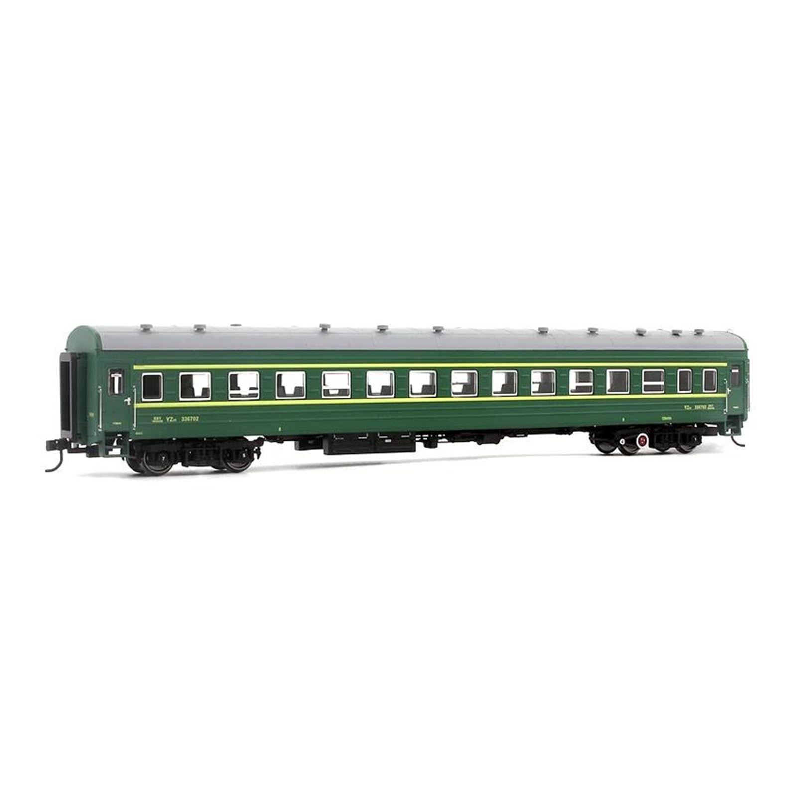 Replica Treno Scala HO 1/87 Per Modello Di Autovettura YZ22 Treno Verde Da Collezione Prodotti Finiti