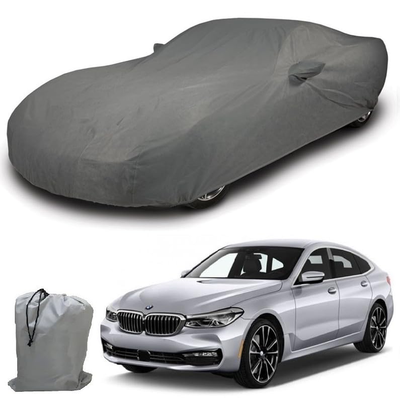 Image of ARCUATE Triple Layer Custom fit Car Body Cover for BMW 6 Series |Top Layer Dustrproof | Middle Layer Waterproof | Bottom Layer Scratch Protection | Outdoor Indoor Fabric