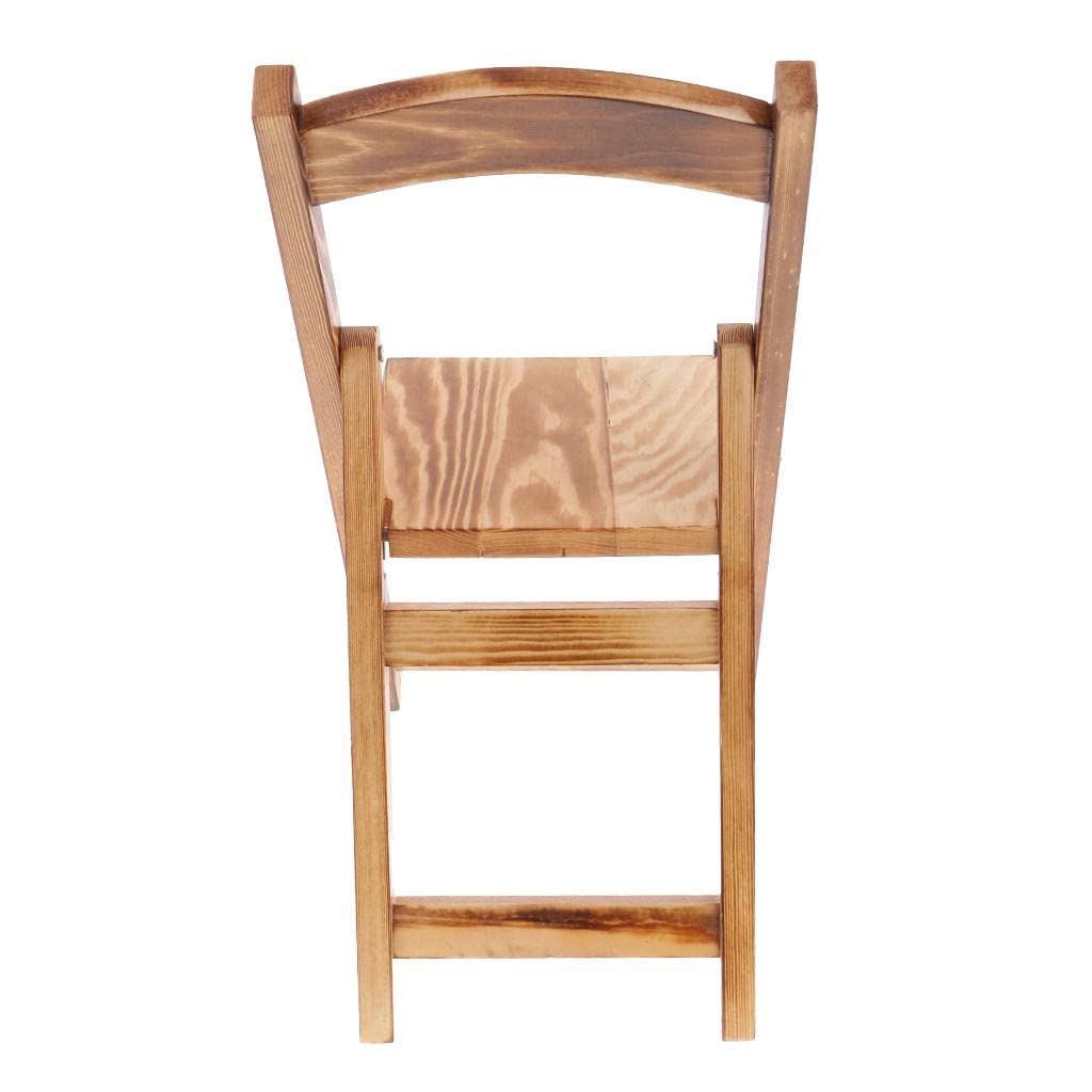 Sedia Pieghevole in Legno per Bambole in 1/3, Accessori per Mobili per Bambole.