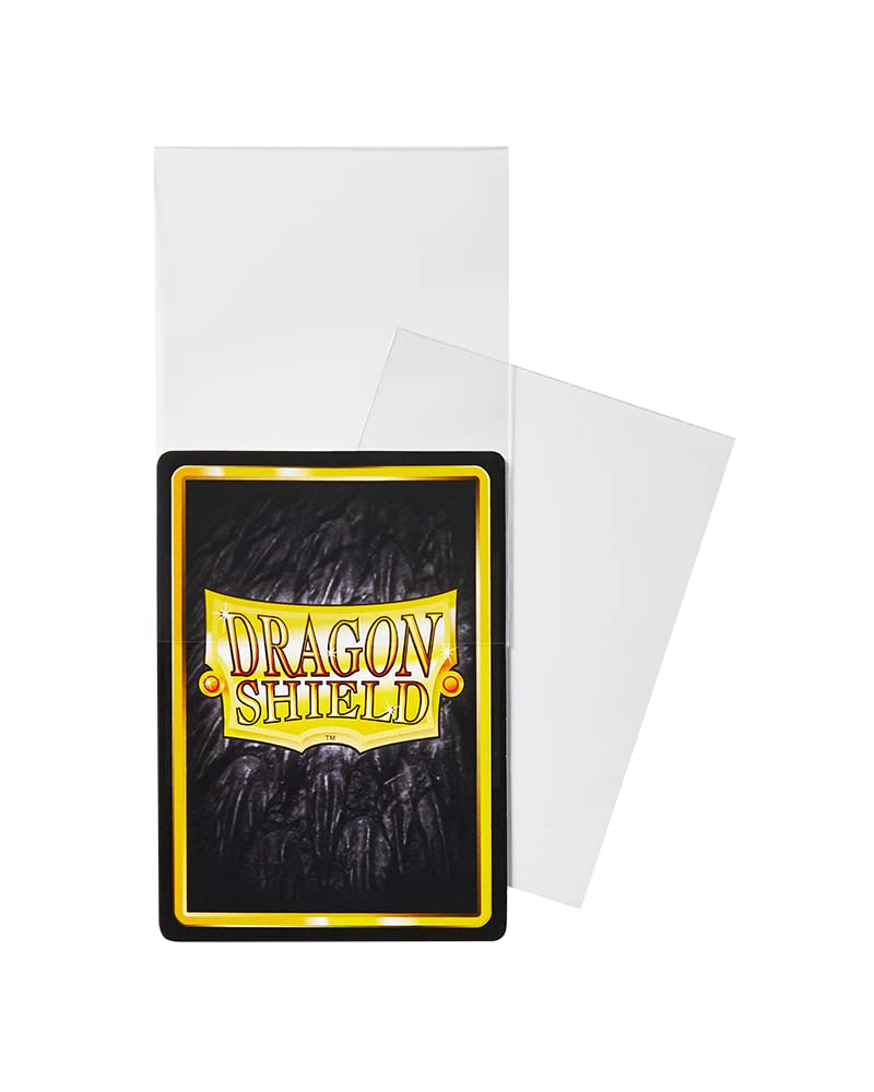 Dragon Shield Lot de 10 pochettes intérieures japonaises transparentes pour cartes 100 carats