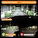 H4/9003 LED Headlight Bulbs leppein S Series Dual High/Low Beam 24xCREE Chips 6500K 6000LM Cool White Halogen Replacement-1 Pair