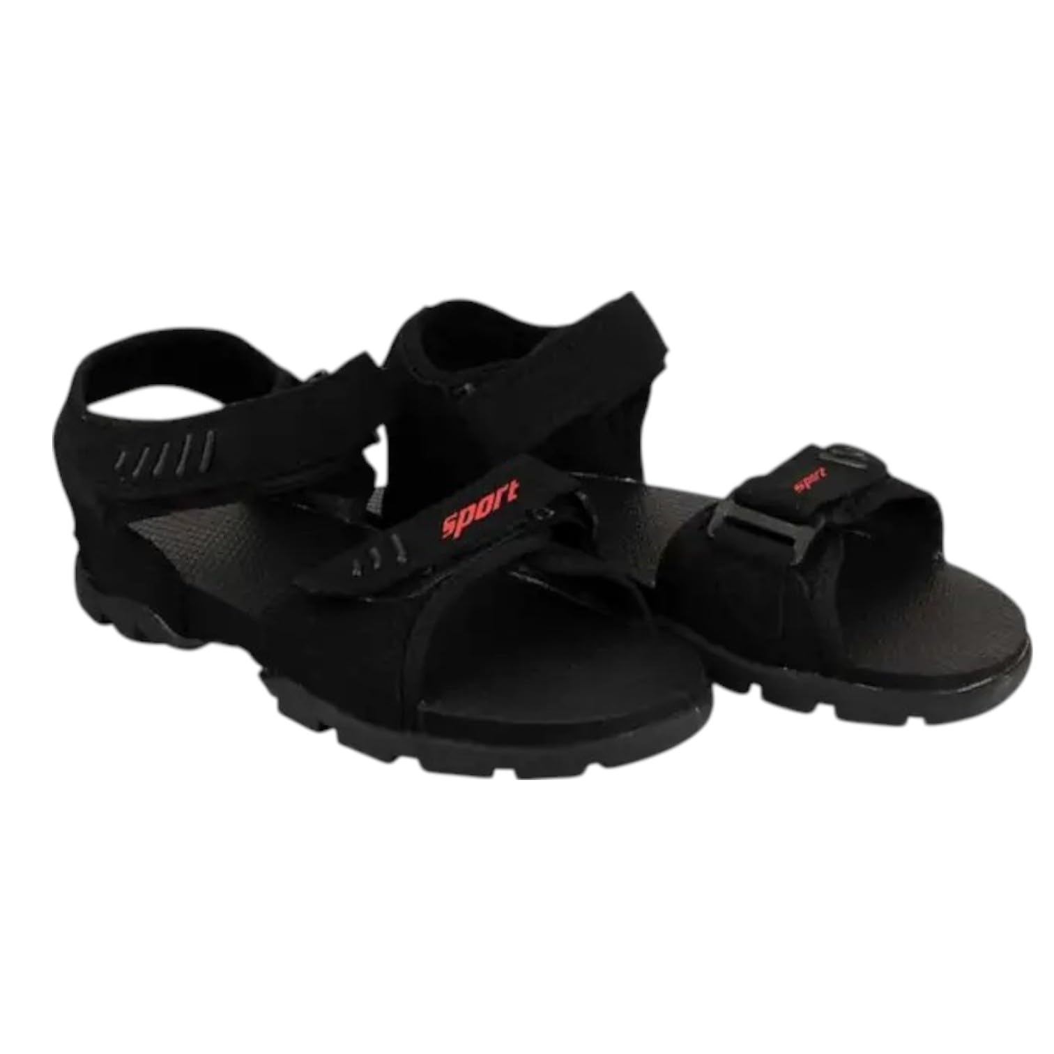 Sports Sandals for men, Black, Adjustable Velcro Straps, Outdoor Adventure-picture-44