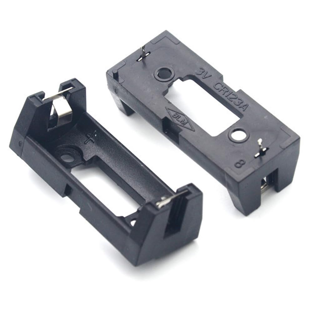 Ehwisbe Cr123a 16340 Lir123a For Electronics Applications 3V Battery Holder Storage Box 2Pcs Lir123a Battery Holder
