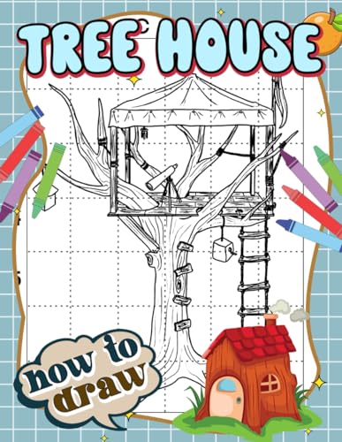 How to draw a treehouse How to draw a treehouse