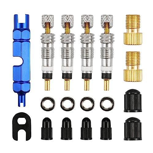 2x PRESTA Valvola Bicicletta Tubi 40/44-559 47-559 50/57-559 47 - Foto 5