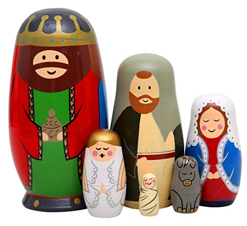 christmas stacking dolls