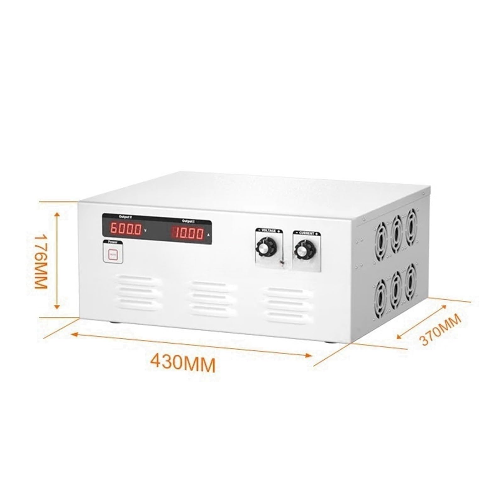 Alimentatore CC Regolabile AC220V 1200V 3A Alimentatore CC Tensione Regolabile 1200V 5A 1500V 2A 1500V 5A Inverter di Potenza(1500Vdc 2A 3000W,380VAC)