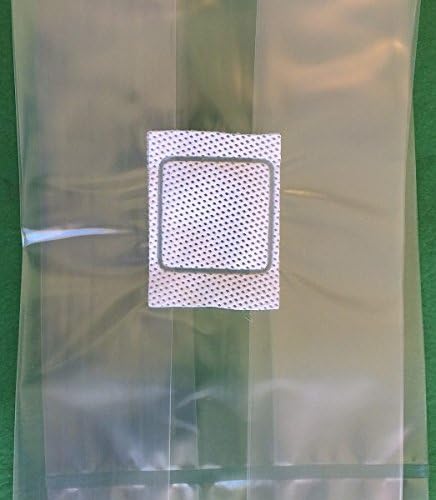 Mushroom Grow or Spawn Bag Medium with .5 Micron Filter 100 Count