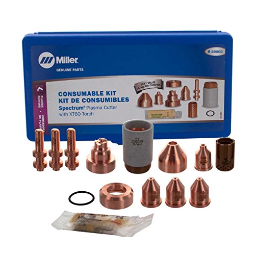 PETSTIBLE 20-Piece Electrode & Tip Set – 256026 Electrode + 249929 Tip For Miller Spectrum 875 Auto-Line XT60 Plasma Cutter