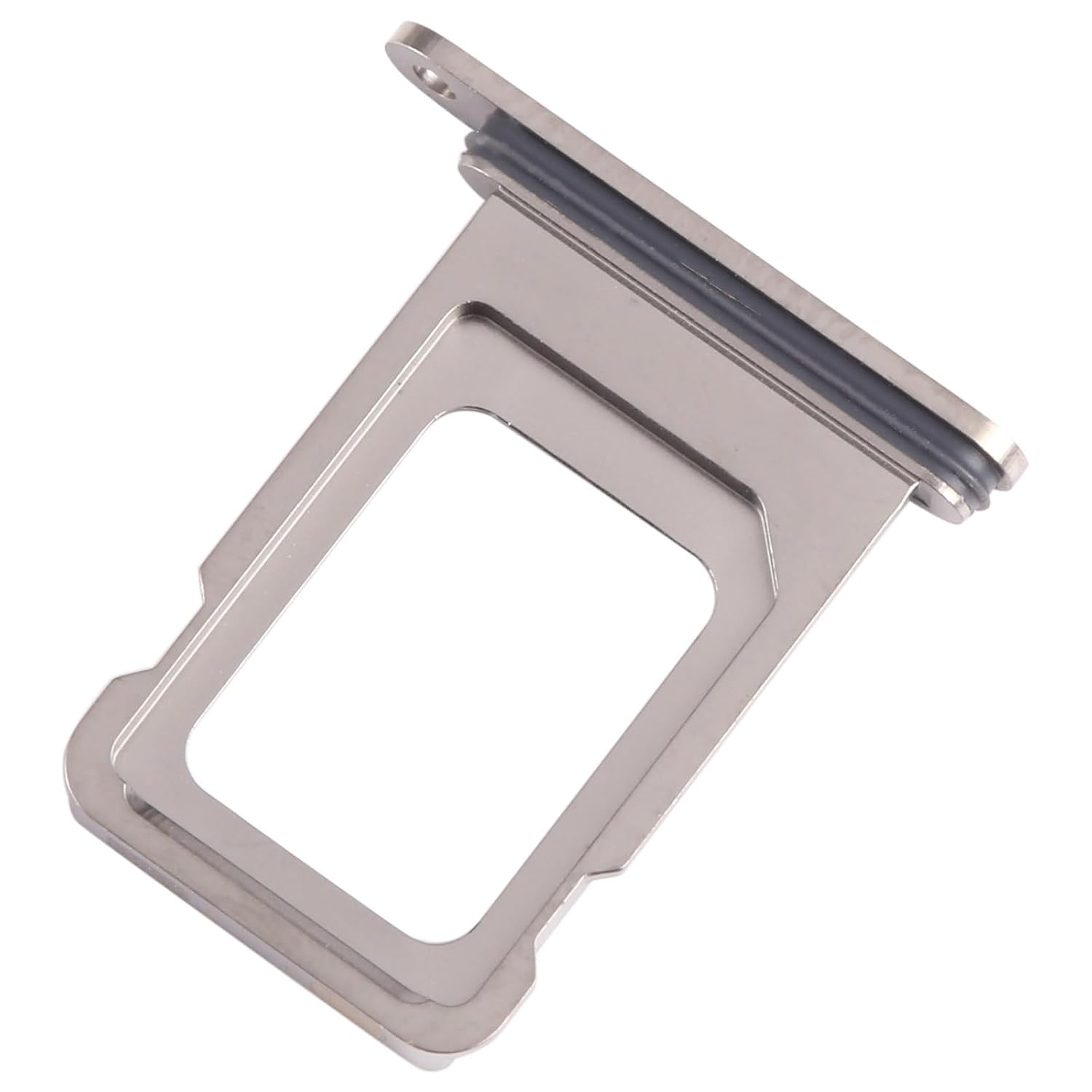 MK Mobile Point Sim Card Tray Holder for iPhone 15 Pro Max Replacement Tray with Eject Pin – Easy Installation (Natural Titanium)
