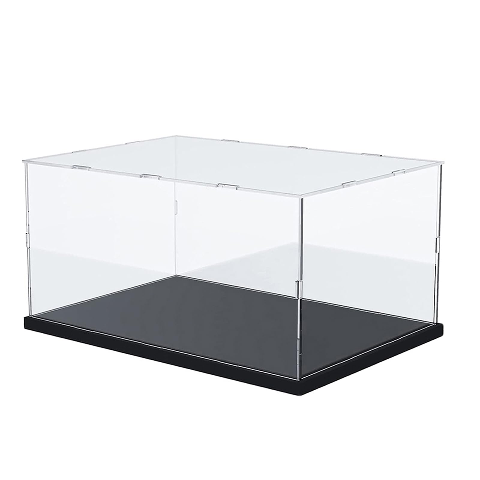 Vitrina Expositora para Colecciones Lego 75375 75426 Halcón Milenario 21366 Nutrias Marinas 75447 Razor Crest 11375 Ferrari F2004 21319 21328, Caja Transparente 3mm Acrílica Interior Negro 35x25x15cm — view 23
