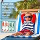 8 Stück Große Handtuchklammern für Strandliegen, Winddicht Wäscheklammern, Strandtuch Klammern, Badetuch Klammern Stabil Towel Clips für Sonnenliegen Pool Stuhl Liege Bettwäsche Kleidung