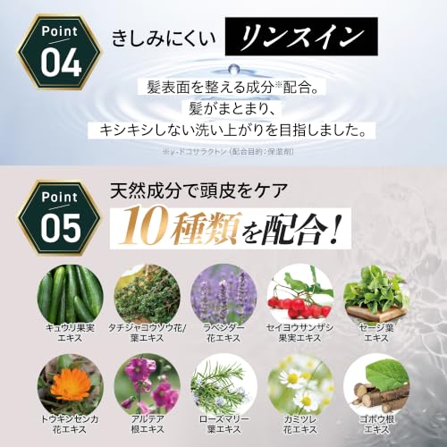 チャップアップ リンスイン スカルプシャンプー 300mL×2本