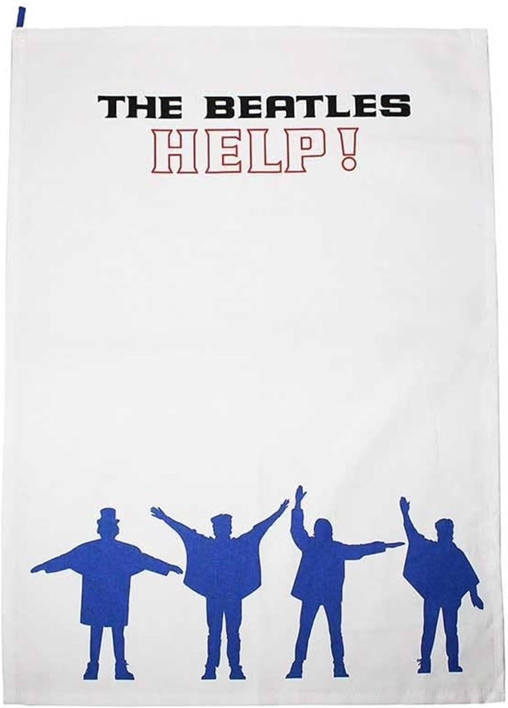 NEW The Beatles Help! Recycled Cotton Tea Towel