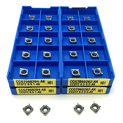 Herramienta de Torneado CNC con Inserto de Carburo para Aluminio miniatura 1