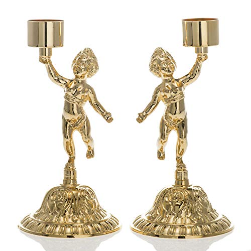 Couple of Cherubs in Brass
