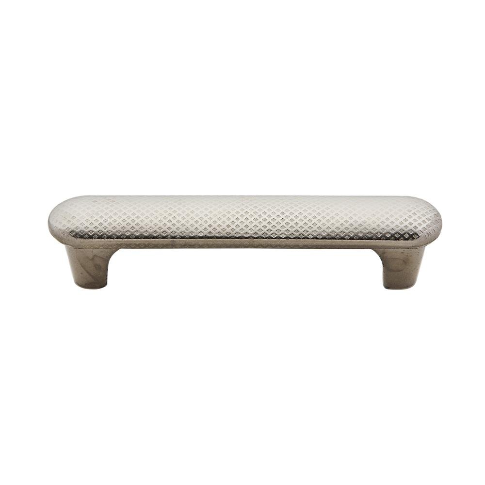 Knobware C5002SS/3in/N 3-Inch Center On Center Nickel Modern Cross Hatch Handle