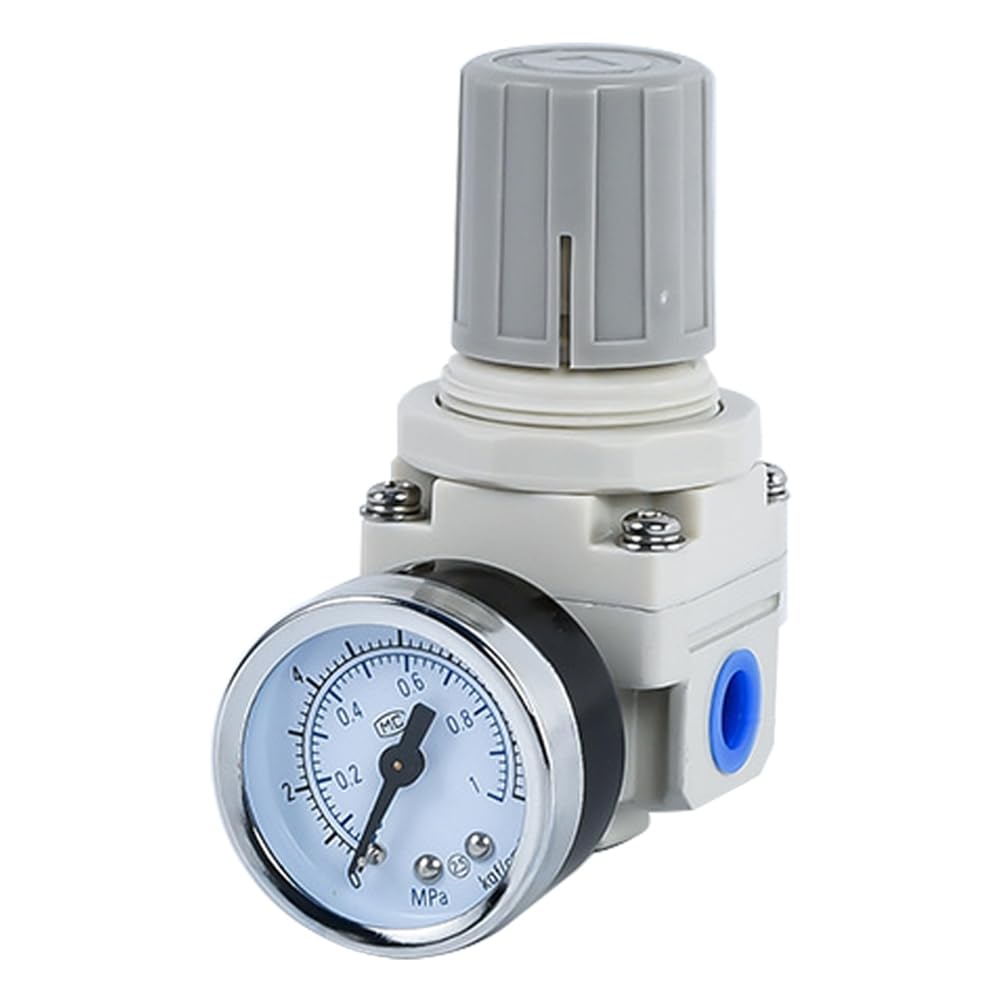 NONDK 1/4inch NPT Air Pressure Regulator, AR2000-02 Compressor Air Regulator, Air Compressor Regulator