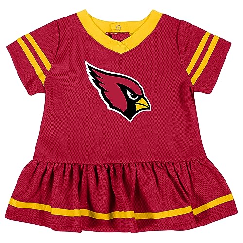 Image of Gerber NFL Baby Girls Jersey Dress and Diaper Cover