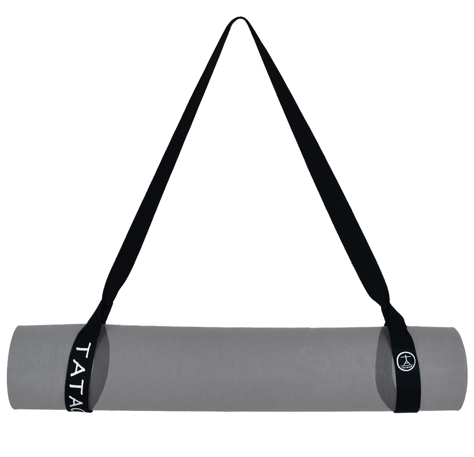 Large Yoga Mat Strap for Carrying & Stretching Strap. The Calf Stretcher & Leg Stretcher Yoga Strap for Carrying Mat…, Black