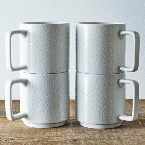 Set de 4 Tazas Noritake Colortex Stone White 16 oz miniatura 3