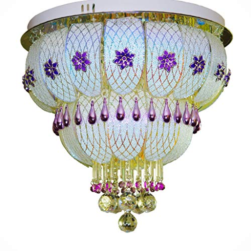 Image of Prop It Up Multicolored led and Musical(Bluetooth). Chandelier, with White and Warm White Light, Low Height Celling Chandelier, and Modern (1)
