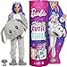 Produktbild Barbie HHG21 - Cutie Reveal Puppe mit Hündchen-Plüschkostüm und 10 Überraschungen inklusive kleinem Haustier und Farbwechsel, Spielzeug für Kinder ab 3 Jahren