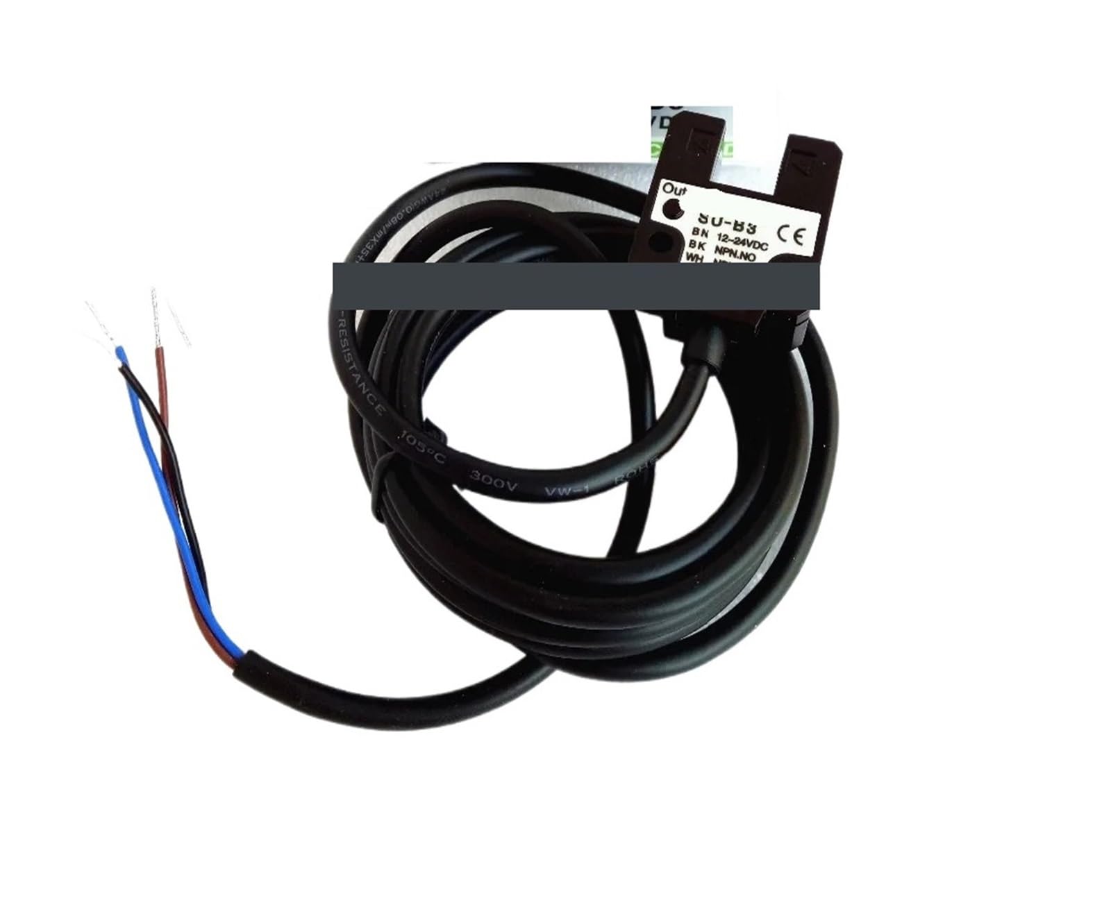 JJKKOZVQF SU-B3 Photoelectric Switch Sensor 12-24VDC NPN NO/NC