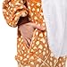Katara- Pijamas Enteros Diferentes Animales y Tamaños, Adultos Unisex, Color Ciervo marrón,...
